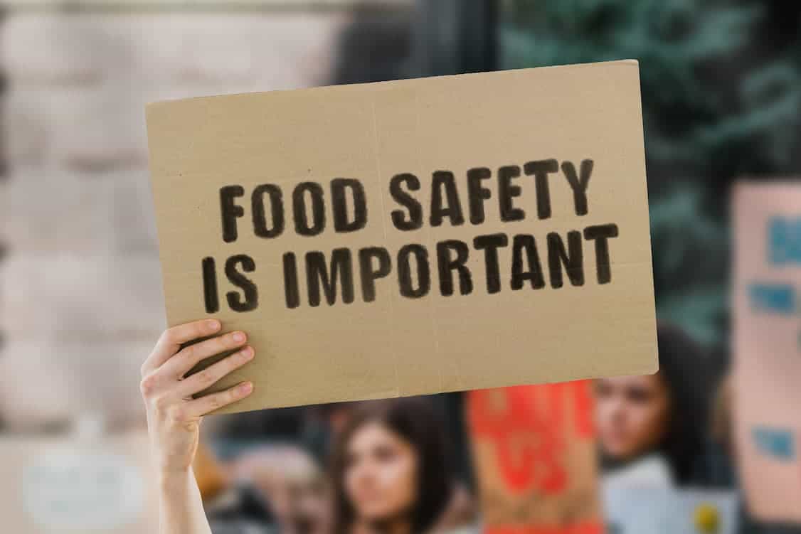 food safety standards relevant to a social care setting
